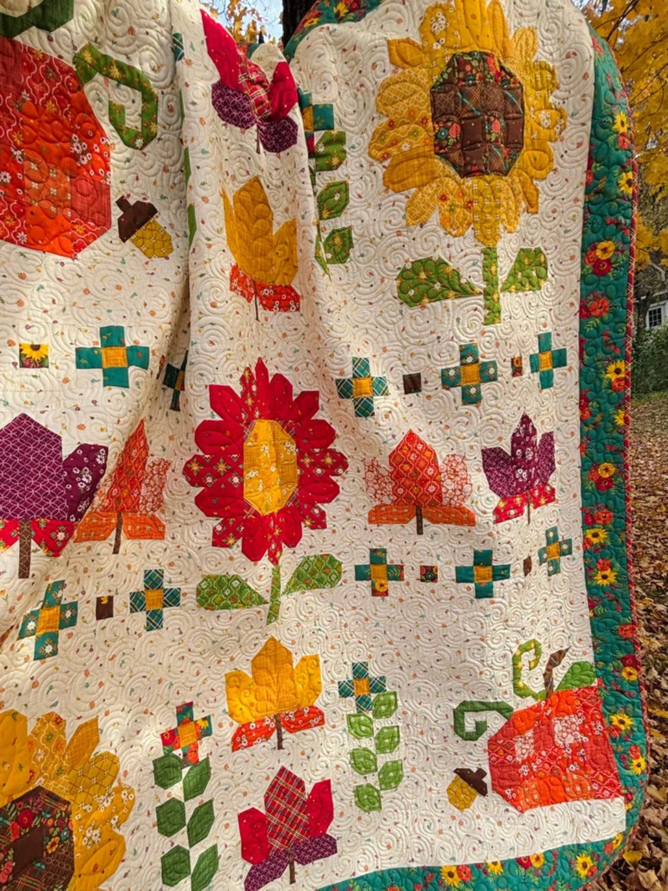 Autumn Afternoon Sampler Pattern