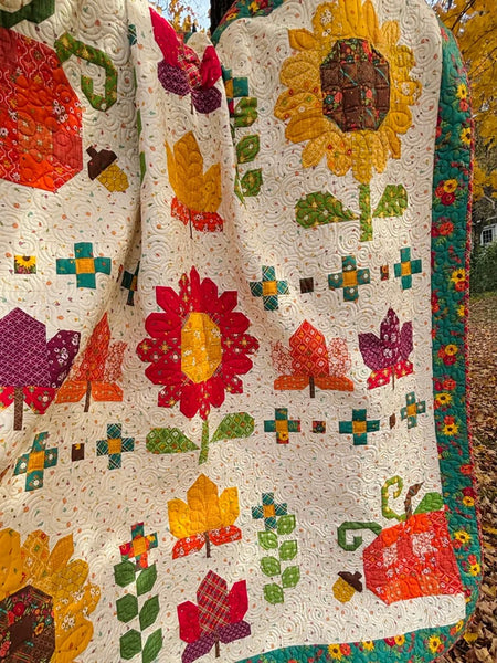 Autumn Afternoon Sampler Pattern