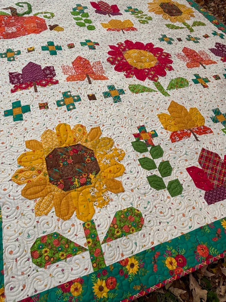 Autumn Afternoon Sampler Pattern