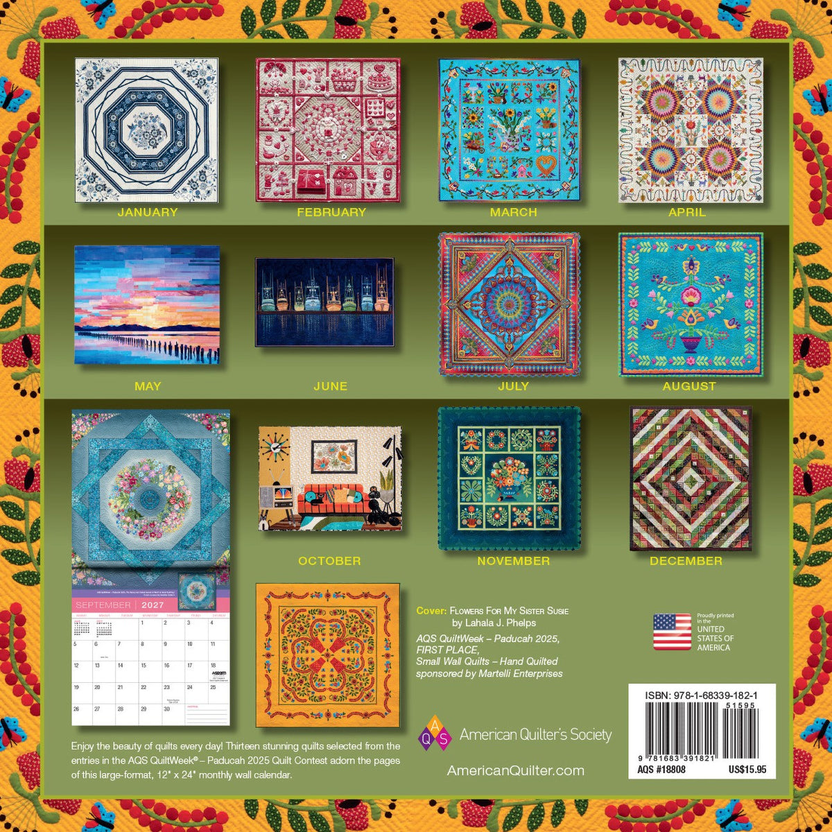 2027 AQS Wall Calendar