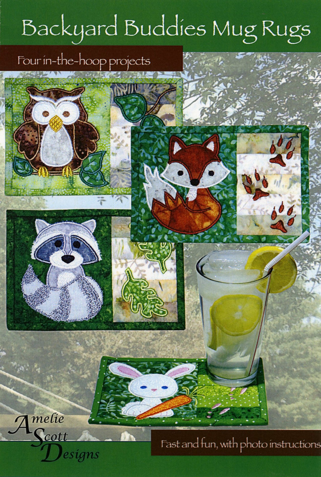 Backyard Buddies Mug Rugs ME