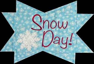 Snow Day Table Runner