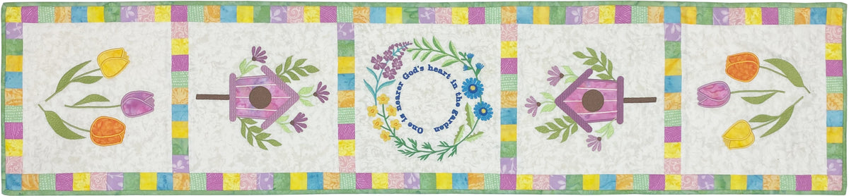 Nearer… in the Garden Table Runner