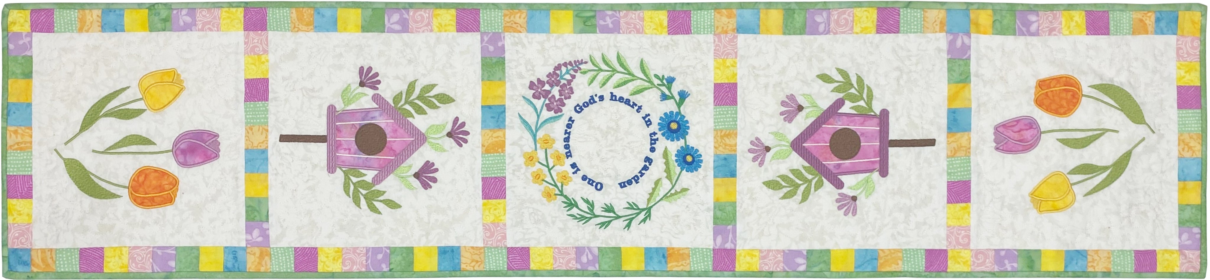 Nearer… in the Garden Table Runner