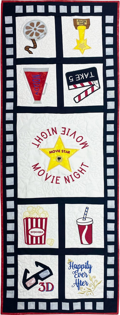 Movie Night Table Runner