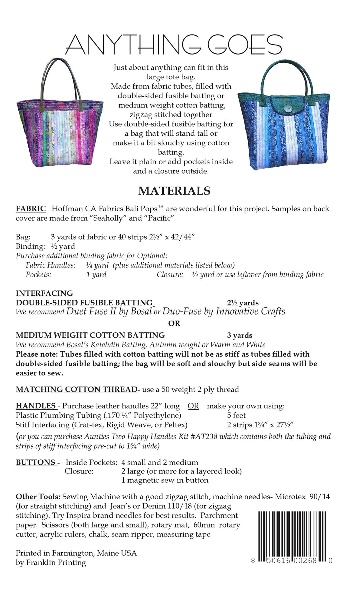 Anything Goes (Bag)