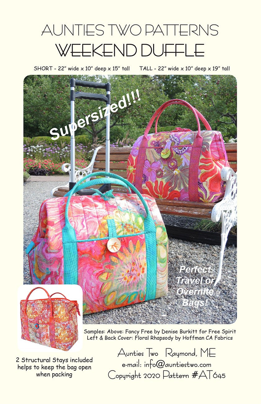 Weekend Duffle Pattern