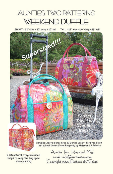 Weekend Duffle Pattern