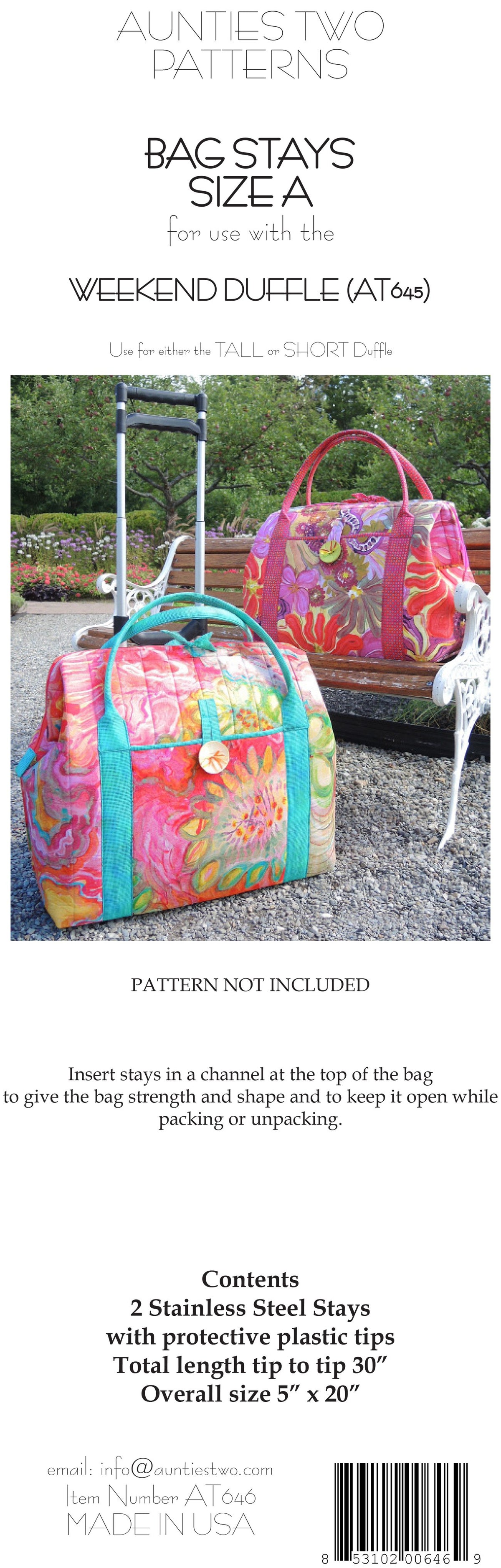 Bag Stays Size A 30 in