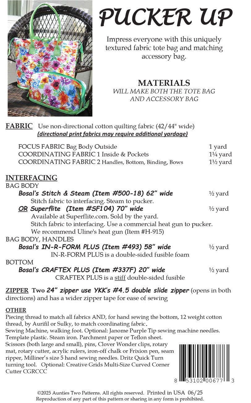 Pucker Up Pattern