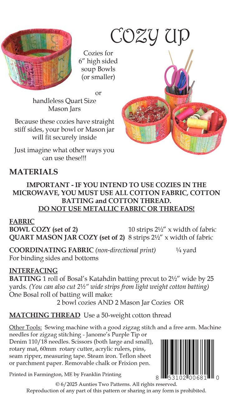 Cozy Up Pattern