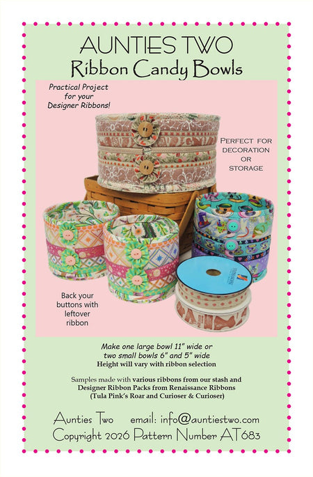 Ribbon Candy Bowls Pattern