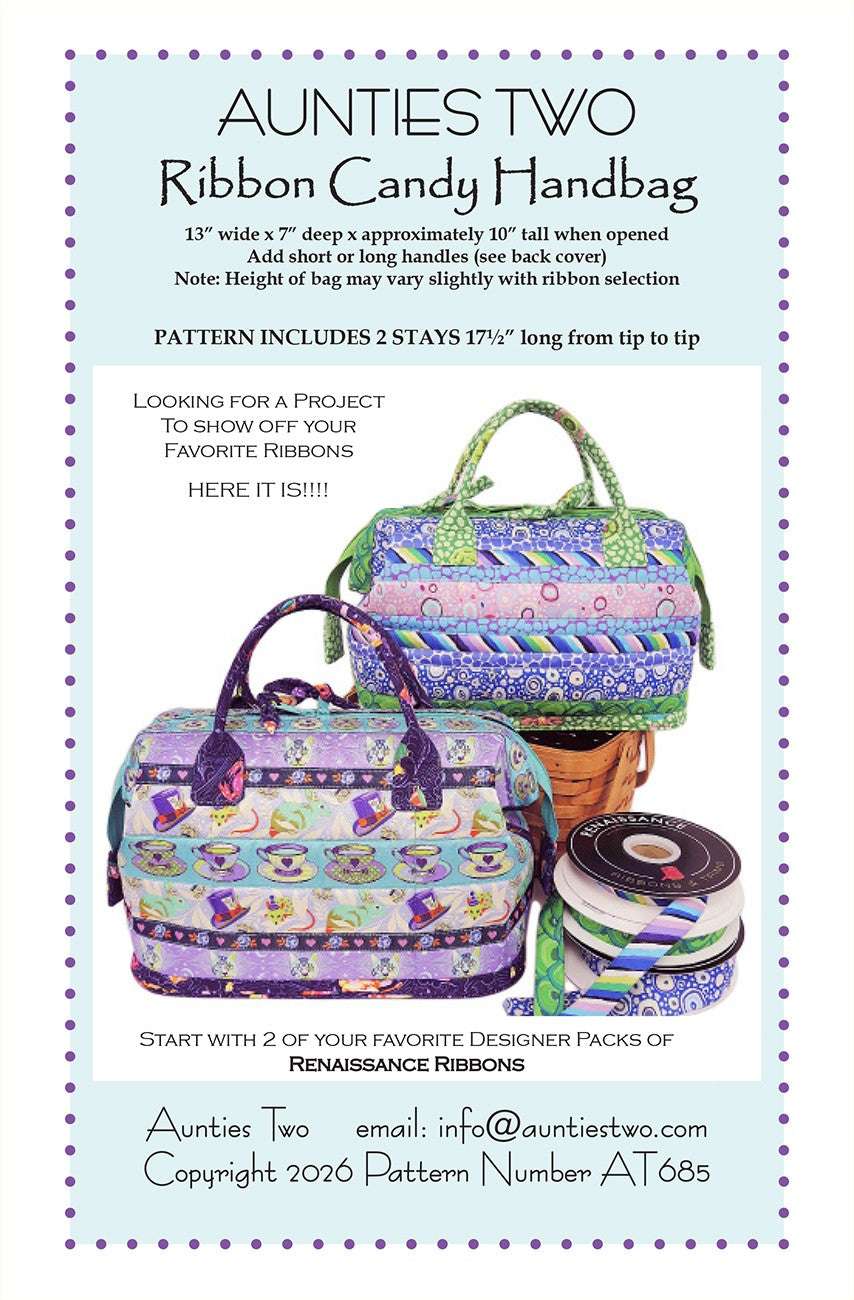 Ribbon Candy Handbag Pattern