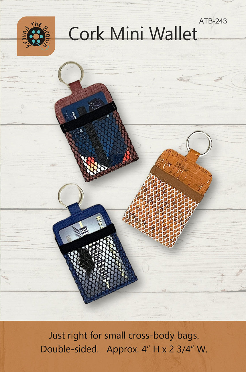 Cork Mini Wallet Pattern