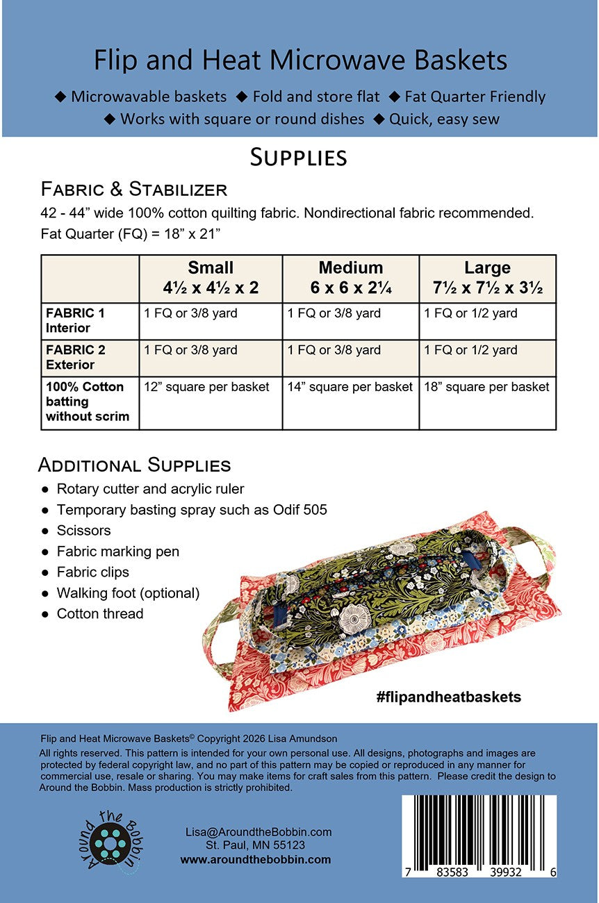 Flip & Heat Microwave Baskets