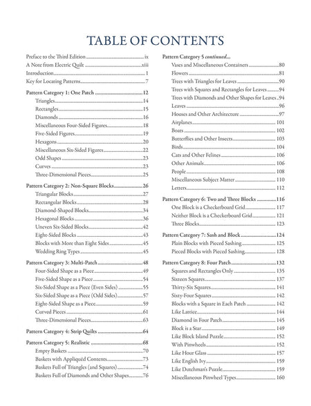 Encyclopedia of Pieced Quilt Patterns