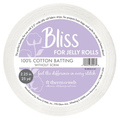Bliss 100% Cotton for Jelly Rolls 2.25in x 25yd