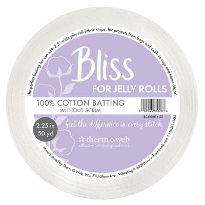 Bliss 100% Cotton for Jelly Rolls 2.25in x 50yd