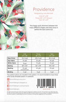 Providence Quilt Pattern