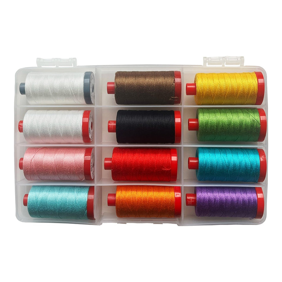 Proud Work by Ben Millett — Aurifil Thread Set, 12 Spools