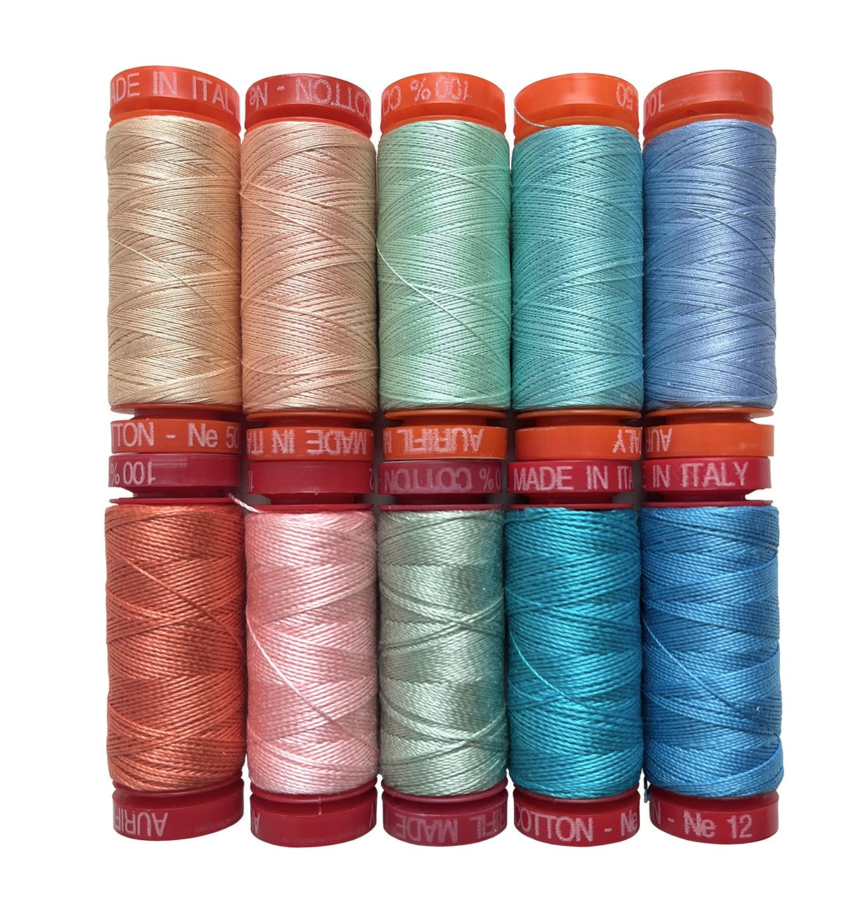 Gulf Breeze by Becca Plymale — Aurifil Thread Set, 10 Spools