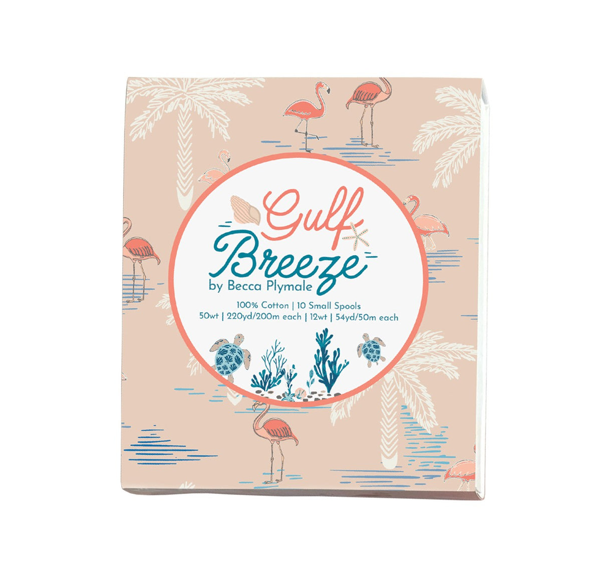 Gulf Breeze by Becca Plymale — Aurifil Thread Set, 10 Spools