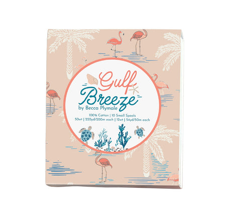 Gulf Breeze by Becca Plymale — Aurifil Thread Set, 10 Spools