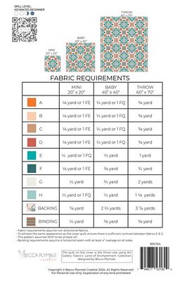 Turquoise Trails Quilt Pattern