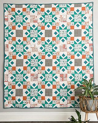 Turquoise Trails Quilt Pattern