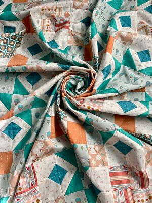 Turquoise Trails Quilt Pattern