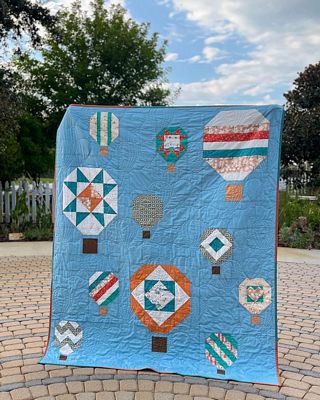 Fiesta in the Sky Quilt Pattern
