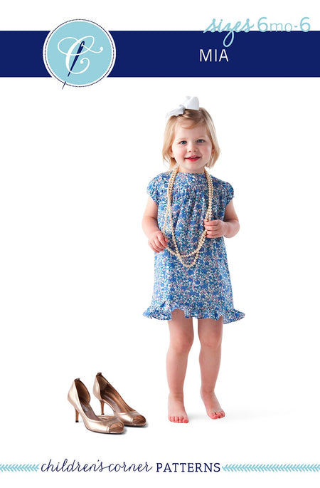 CC Mia Sizes 6mo-6 Pattern
