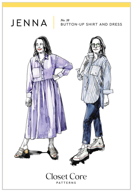 JENNA Button-up Shirt and Dress