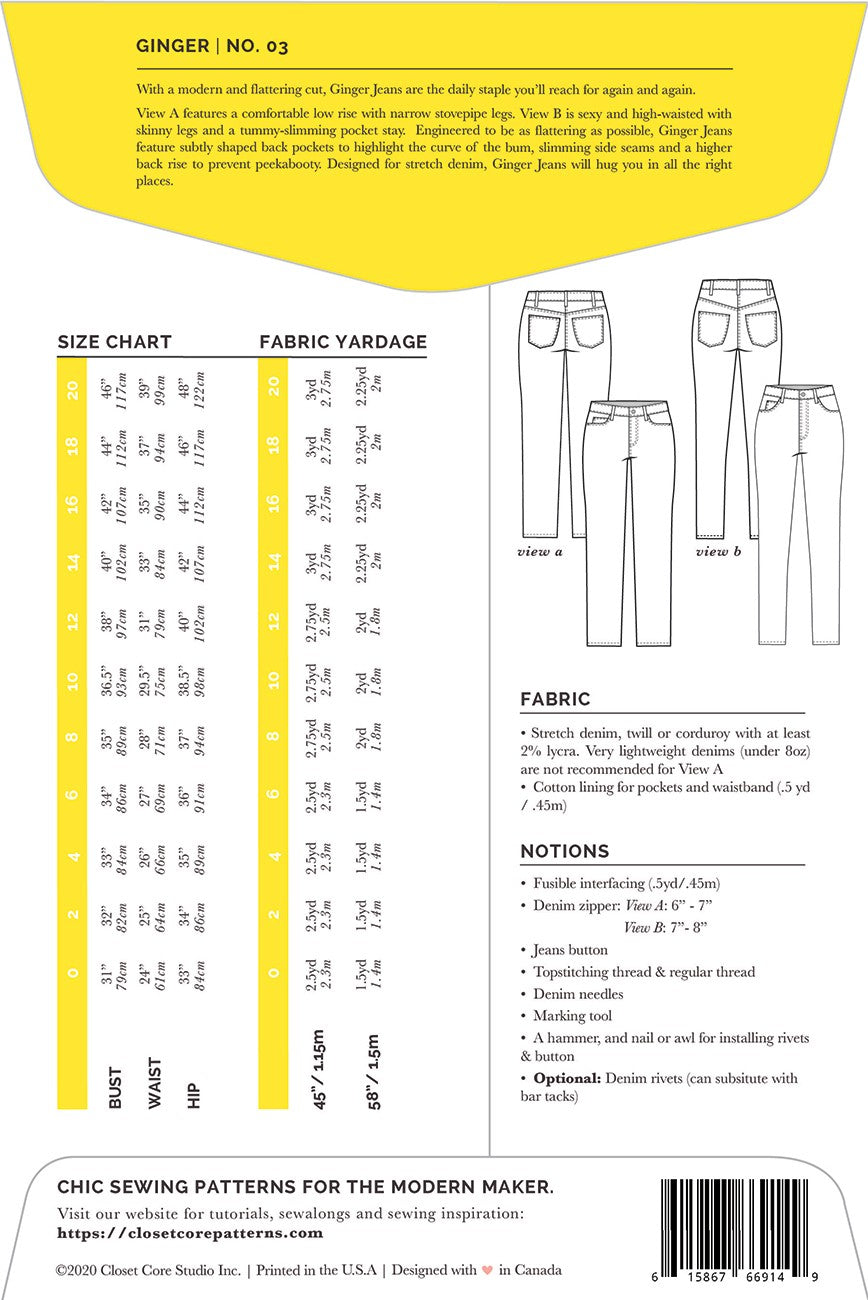 Ginger Skinny Jeans