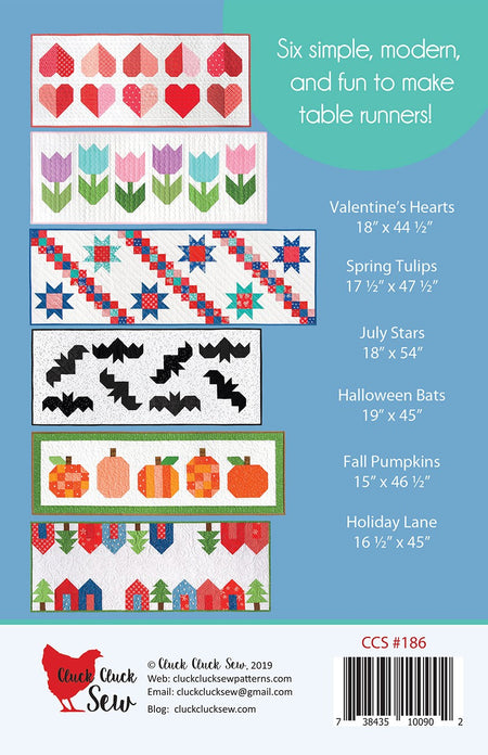 Modern Holiday Table Runners Patterns