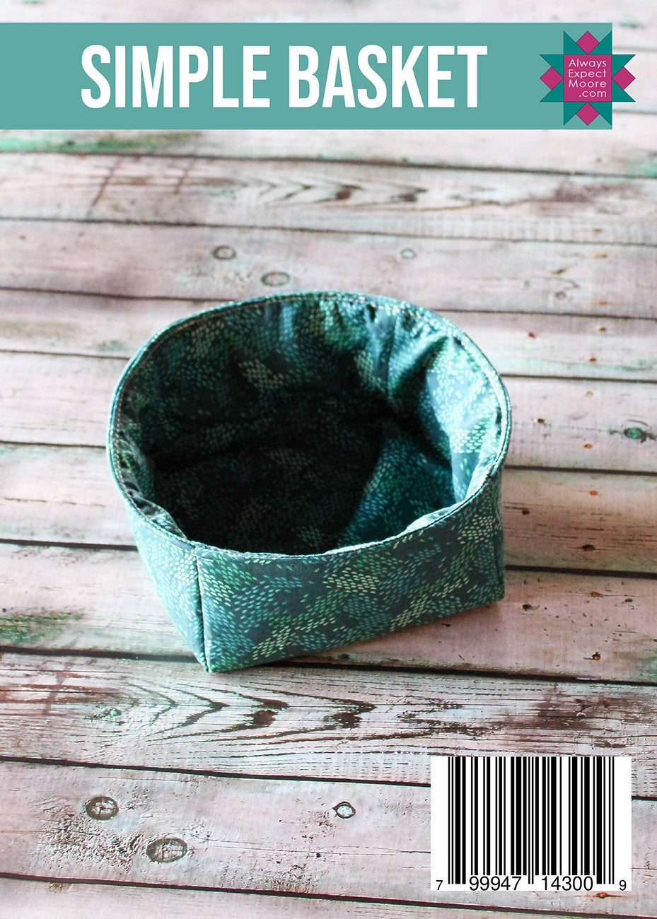 Simple Basket - Postcard Pattern