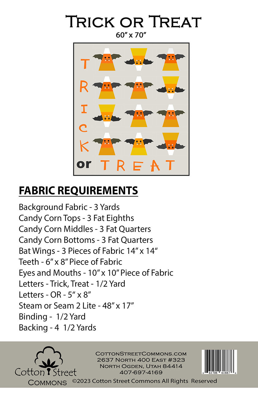 Trick or Treat Pattern