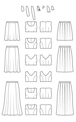 Upton Dress and Skirt plus Mix and Match