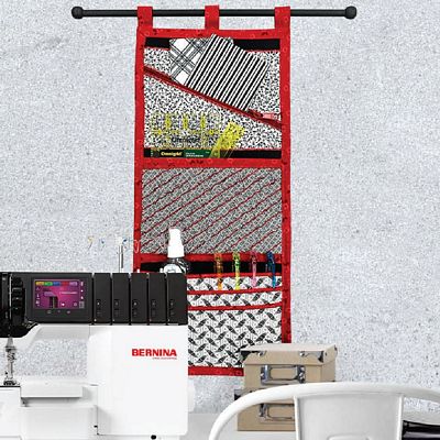 CuttIng Edge Serger Hanging Wall Pocket Pattern