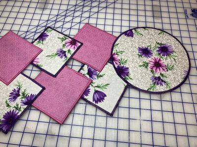 Cutting Edge Serger Tissue Box and Runner Pattern