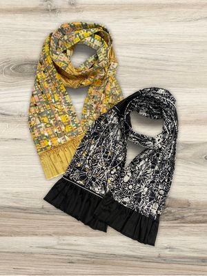 Cutting Edge Serger Project Sheer Scarves