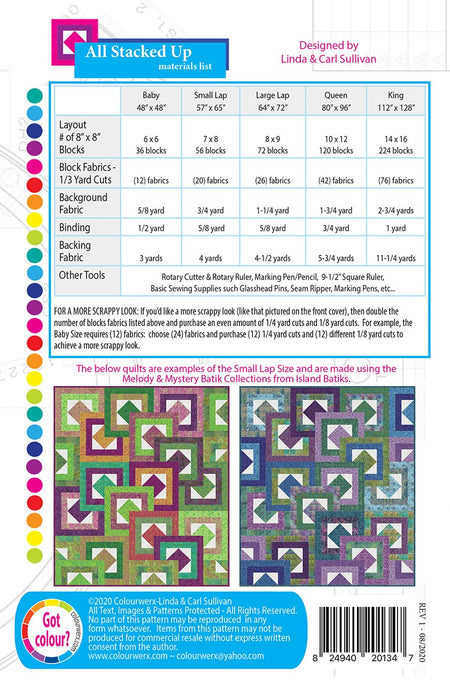 All Stacked Up Pattern