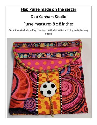Flap Purse on Any Serger