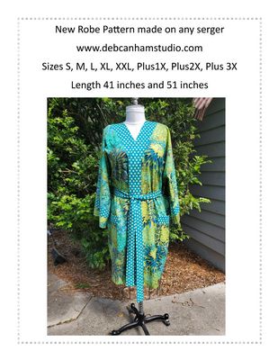 Robe pattern on the Serger