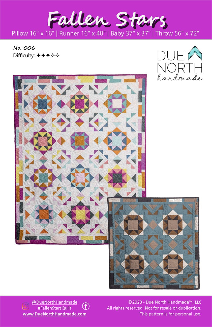 Fallen Stars Quilt Pattern