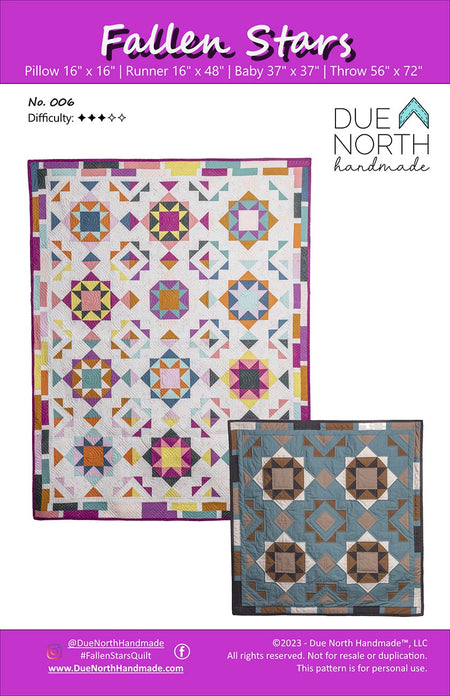 Fallen Stars Quilt Pattern