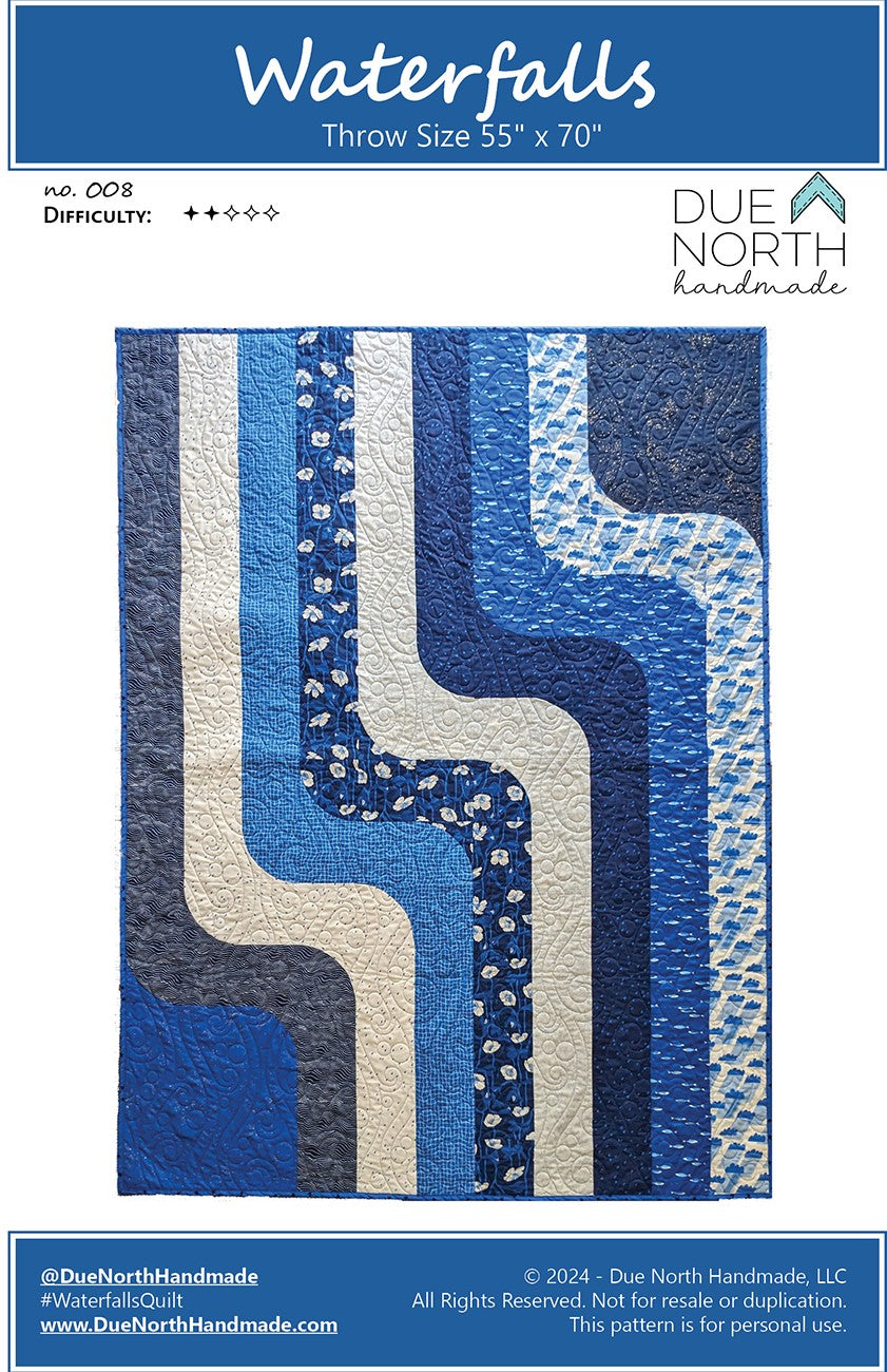 Waterfalls Quilt Pattern