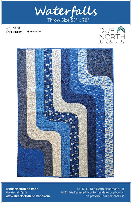 Waterfalls Quilt Pattern