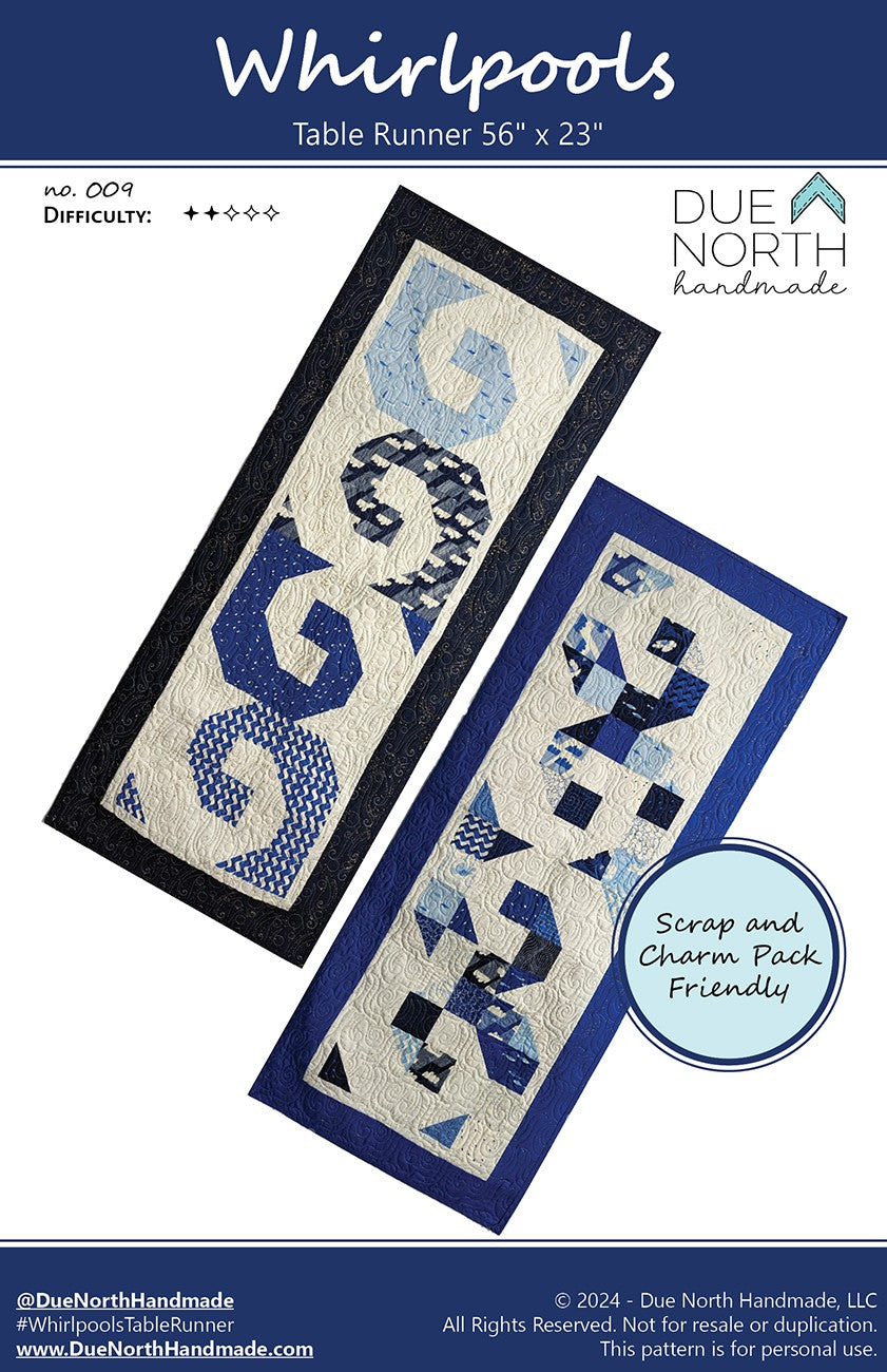 Whirlpool Table Runner Pattern