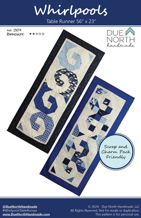Whirlpool Table Runner Pattern